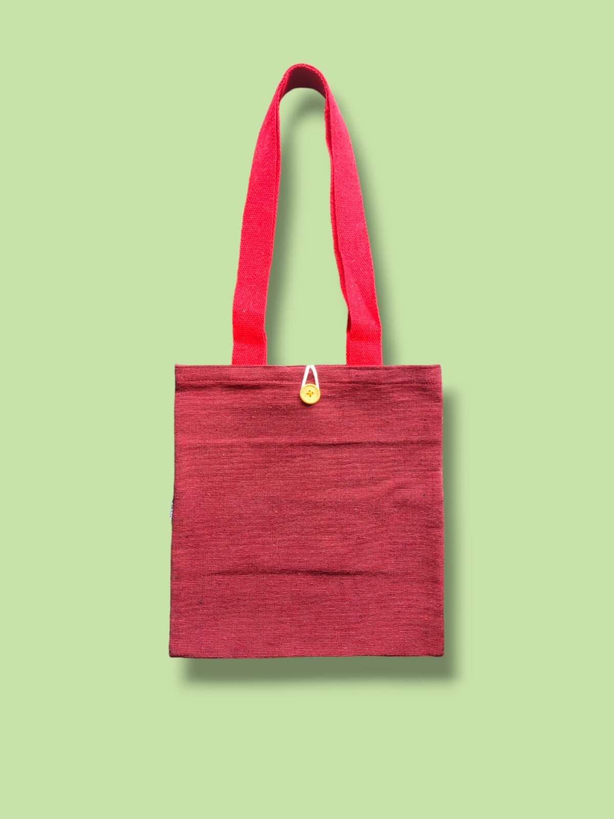 T005 BUTTON TOTE BAG